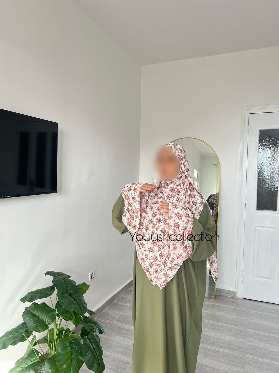 hidjab ward et foulard