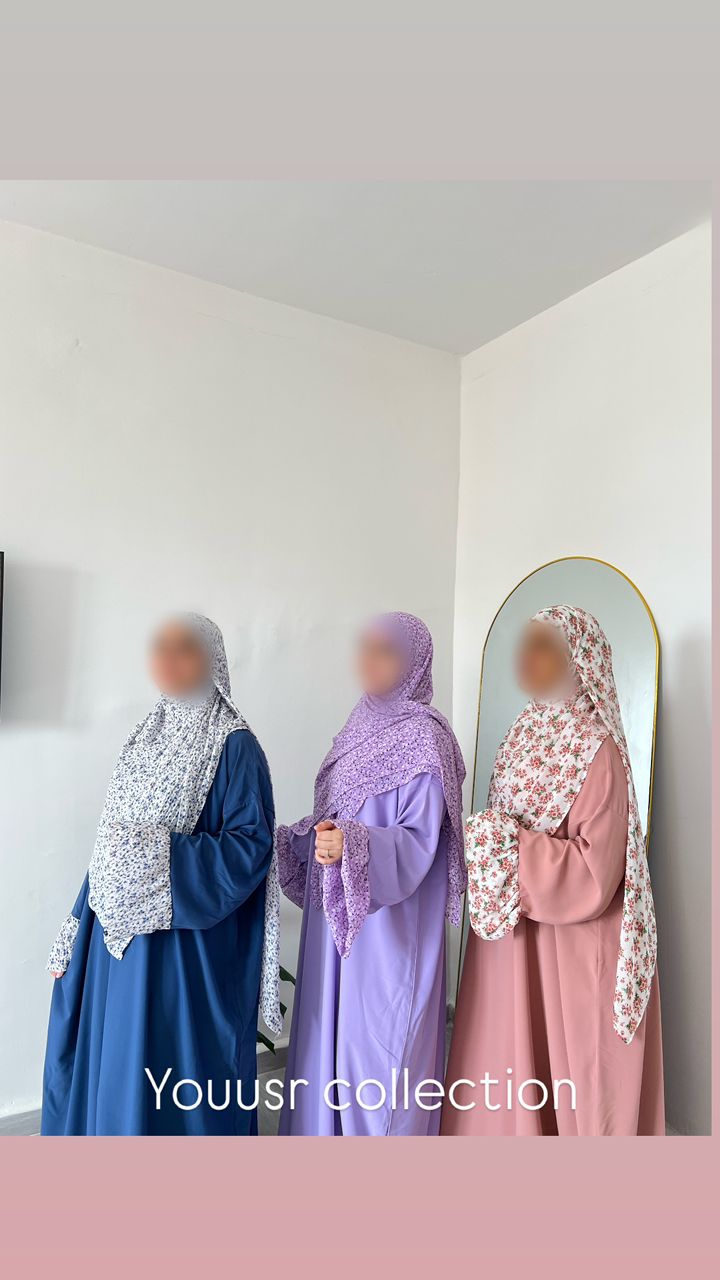 hidjab ward et foulard