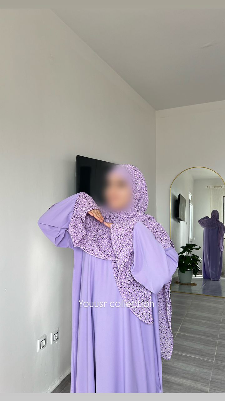 hidjab ward et foulard