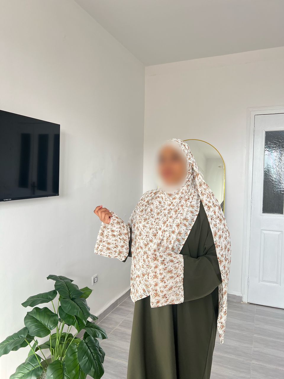 hidjab ward et foulard